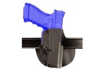 Image of Safariland 5188 Paddle Holster for Pistols - STX Plain Black, Right Hand 5188-77421-411