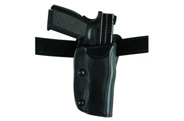 Image of Safariland 567 Custom Fit Belt Slide , S&amp;W N-Frame 4in. , Plain Black, Right Hand, 567-12-411
