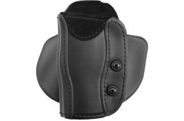 Image of Safariland 568 Custom Fit Paddle &amp; Belt Slide, S&amp;W K-Frame 4in., Plain Black, Left Hand, 568-09-412