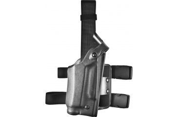Image of Safariland 6004 SLS Tactical Holster, STX TAC Black, Right Hand - Sig P228 w/Light
