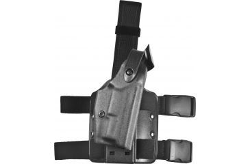 Image of Safariland 6004 SLS Tactical Holster, Tactical Black, Right Hand - Springfield .357