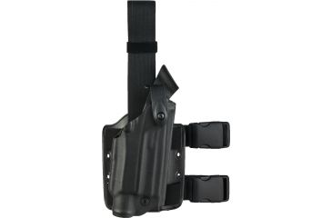 Image of Safariland 6004 SLS Tactical Holster w/Dbl Leg Straps, Sig Sauer Sig SauerPro P2022 w/ITI M3/M6 3.5in., STX Tactical, Black, Right Hand, 6004-27821-121
