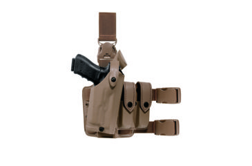 Image of Safariland 6005 SLS Tactical Holster w/Quick Release, Browining High Power, STX Flat Dark Earth, Right Hand, 6005-76-551