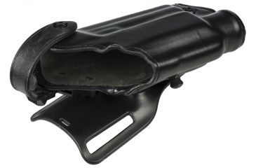 Image of Safariland 6280 Level II Retention, Mid-Ride Holster - Plain Black, Right Hand 6280-27821-61