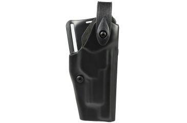 Image of Safariland 6280 SLS Level II Retention Mid-Ride Duty Holster, SA XD 5in .45 ACP, Right, Plain, Black, 6280-149-411