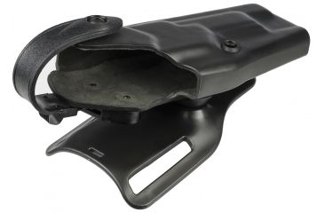 Image of Safariland 6280 SLS Level II Retention Mid-Ride Duty Holster, SA XD 5in .45 ACP, Right, Plain, Black, 6280-149-411
