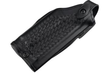 Image of Safariland 6280 SLS LVL II Mid-Ride Holster, SIG Sauer P220R DAK, SureFire X200/SureFire X300, Right, Basketweave, Black, 6280-2770-81OBL