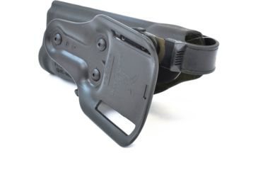 Image of Safariland 6280 SLS LVL II Mid-Ride Holster, Kimber, SureFire X200, Right, Tactical, Black, 6280-5340-131