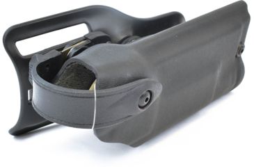 Image of Safariland 6280 SLS LVL II Mid-Ride Holster, Kimber, SureFire X200, Right, Tactical, Black, 6280-5340-131