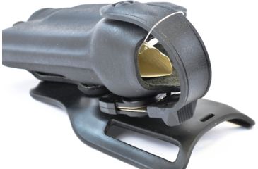Image of Safariland 6280 SLS LVL II Mid-Ride Holster, Kimber, SureFire X200, Right, Tactical, Black, 6280-5340-131