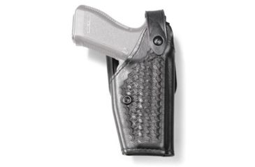Image of Safariland 6280 SLS Mid-Ride Level-II Retention, S&amp;W M&amp;P 9L 5in. w/o Thumb Safety, Basket Weave Black, Right Hand, 6280-819-81