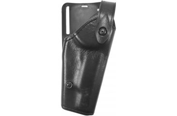 Image of Safariland 6285 1.50 Belt Drop, Level II Retention Holster, Plain Black, Right, Para P10 .45