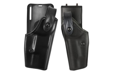 Image of Safariland 6285 1.50&quot; Belt Drop, Level II Retention Holster - Nylon-Look, Right Hand 6285-210-261, Black, Nylon-Look