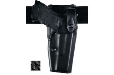 Image of Safariland 6285 SLS LVL II  Low-Ride Holster, SIG Sauer P229, Right, Basketweave, Black, 6285-74-81