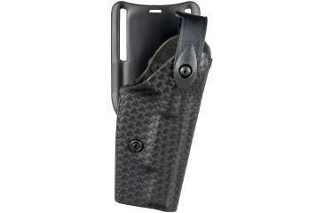 Image of Safariland Model 6285 SLS Low-Ride Level-II Duty Holster, Glock 17/22/31, Left Hand, STX Basket Weave Black, 6285-83-482
