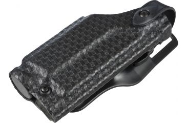 Image of Safariland 6285 SLS LVL II  Low-Ride Holster, SA XD 4in 9mm/.40 S&amp;W/.45 ACP, TLR-2, Right, Basketweave, Black, 6285-14821-481