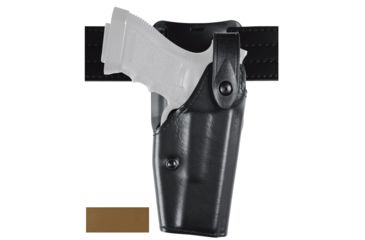 Image of Safariland Model 6285 SLS Low-Ride Level-II Duty Holster, Glock 17/22/31 w/ITI M3X/M6X Light, Right Hand, STX Coyote Brown, 6285-8312-761