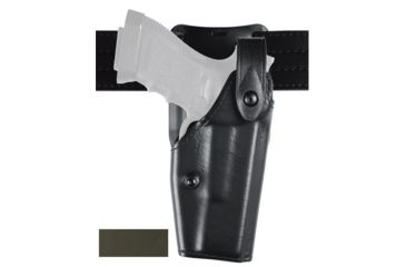 Image of Safariland Model 6285 SLS Low-Ride Level-II Duty Holster, Glock 17/22/31, Left Hand, STX OD Green, 6285-83-562