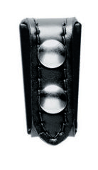 Image of Safariland 63 Belt Keeper, Slotted 2 Snap, Up To 1.75in. 0.875W, Pack Of 4, Basket Weave Black 63-4-4