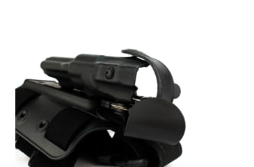 Image of Safariland 6304 ALS/SLS Tactical Holster, Springfield Armory XDM 9mm w/ITI M3, TLR-1, SF X200/X300 4.5in., STX Tactical, Black, Right Hand, 6304-1452-131
