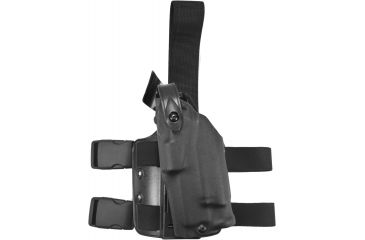 Image of Safariland 6304 ALS Tactical Holster, STX Tactical Black, Left Hand, Kimber 1911