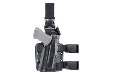 Image of Safariland 6305 ALS/SLS Tactical Holster w/Quick Release, S&amp;W M&amp;P .45 X300, STX Tactical, Black, Left Hand, 6305-5192-132