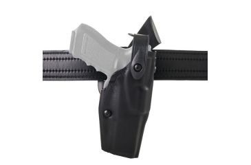 Image of Safariland 6360 ALS/SLS Mid-Ride LVL III  Holster, SA XD 4in .45 ACP, Left, Plain, Black, 6360-148-412