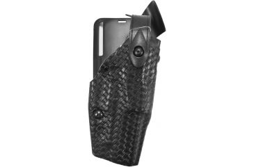 Image of Safariland 6365 ALS SLS Low Ride LVL III Holster, SIG Sauer P220/SIG Sauer P226, Right, Basketweave, Black, 6365-77-81