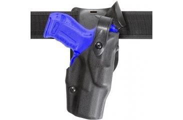 Image of Safariland 6365 ALS Level II Plus w/ Drop UBL Holster - STX Tactical Black, Right Hand 6365-278-131