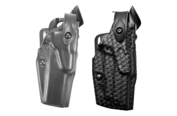 Image of Safariland 6365 ALS Level III w/ Drop UBL Holster - STX Basket Weave, Right Hand 6365-744-481, Basket Weave, Black