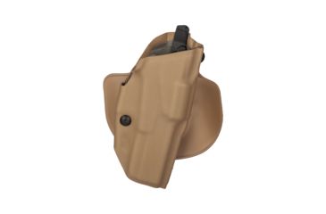 Image of Safariland 6378 ALS Paddle &amp; Belt Slide Holster, S&amp;W M&amp;P Shield, STX Flat Dark Earth, Left Hand, 6378-179-552