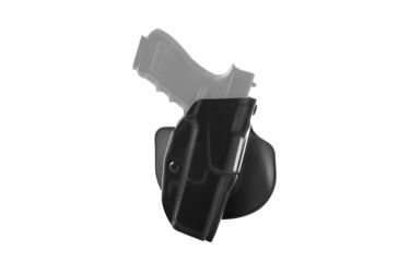 Image of Safariland 6378 ALS Paddle &amp; Belt Slide Holster, S&amp;W M&amp;PC 9mm, .40 3.375in., Plain Black, Left Hand, 2.25in. Belt Loop, 6378-319-412-225
