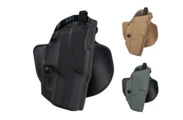 Image of Safariland 6378 ALS Paddle Holster for Springfield, Black, Coyote Brown, Flat Dark Earth, Foliage Green, OD Green