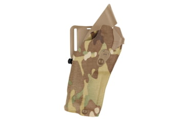 Image of Safariland Model 6390rds Als Mid-ride Level I Retention Duty Holster For Sig Sauer P320c Rx W/ Compact Light, Multicam, Right Hand, 1334689