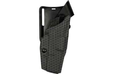 Image of Safariland 6395 ALS Low-Ride Level I Retention Glock Duty Holster, Glock 19, Streamlight TLR-1, Right, STX Basket Weave, Black, 1317127