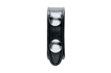 Image of Safariland 65 Belt Keeper, 2 Snap 0.75in.W, Pack Of 4, Nylon Look Black W/ Black Plastic Snap, 1.75in. Belt 65-4-22PBL