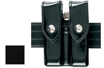 Image of Safariland 72 Mag/Cuff Pouch, Top Flap - Plain Black, Ambidextrous 72-83-2