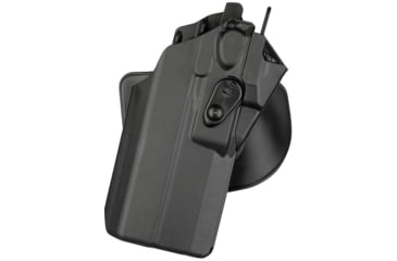 Image of  Safariland Model 7378 7TS ALS Paddle/Belt Loop Glock Holster For Glock 29/30 W/ StreamLight TLR-7, Right, Black, STX Plain, 7378-48327-411