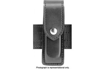 Image of Safariland 76 Single Handgun Magazine Pouch - Plain Cordovan, Ambidextrous 76-83-01HS