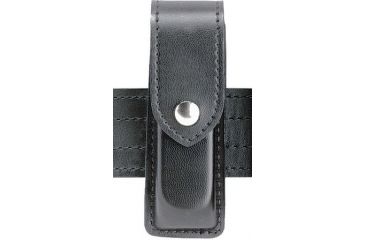 Image of Safariland 76 Single Handgun Magazine Pouch - Plain Black, Ambidextrous 76-383-2HS