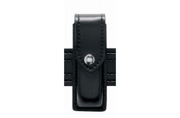 Image of Safariland 76 Single Mag Pouch, Fn Five-Seven, STX Plain Black W/ Hidden Snap 76-61-41HS