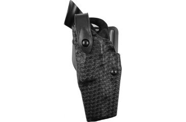 Image of Safariland 6360 ALS/SLS Mid-Ride LVL III  Holster, Colt 1911 Government, Left, Basketweave, Black, 6360-53-482