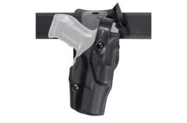 Image of Safariland 6365 ALS/SLS Low-Ride 1.5in. Drop, Level-III Retention, Briley-LH Scope Mount S&amp;W Gun, STX Tactical, Black, Left Hand, 6365-181-132