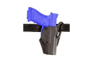 Image of Safariland Belt Holster for Pistols, Right Hand, STX Plain Black 1.5in. Belt Slots w/Cut Outs for 1.75in., 2in. and 2.25in. Belt Slops with 1in. Drop 5187-77-411-DM