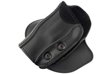 Image of Safariland Custom Fit Holster, Left Hand, STX Plain Black Belt Loop Only 1.5in. and 1.75in. belt slots 568-744-412-K15