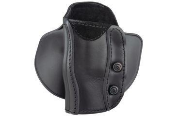 Image of Safariland Custom Fit Holster, Left Hand, STX Plain Black Belt Loop Only 1.5in. and 1.75in. belt slots 568-744-412-K15