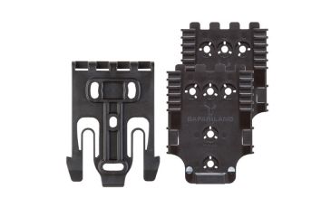 Image of Safariland Quick Locking System Kit Model 4, Locking w/ 2 Receiving Plates, Foliage Green, QUICK-KIT4-54