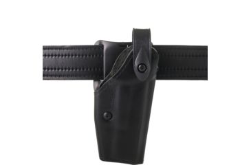 Image of Safariland 6280 SLS Level II Retention Mid-Ride Duty Holster, SA XD 4in 9mm/.40 S&amp;W/.45 ACP, TLR-2, Left, Plain, Black, 6280-14821-412-S