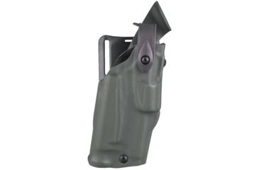 Image of Safariland Model 6280 SLS Mid-Ride Level-II Duty Holster, Glock 19/23/32, Right Hand, STX OD Green, 6280-283-561