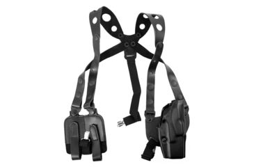 Image of Safariland Model 1051 ALS Shoulder Holster, Glock 17/22/31, Right Hand, STX Plain Black, 1051-83-411